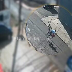 Câmera registra acidente que deixou duas crianças feridas em Sarandi Foto 1 Fotos de Câmera registra acidente que deixou duas crianças feridas em Sarandi