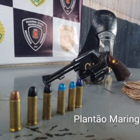 Fotos de Ladrão é preso após praticar assalto contra pedestre em Maringá