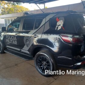 Fotos de Ladrão é preso após praticar assalto contra pedestre em Maringá