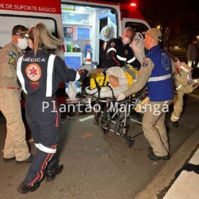 Fotos de Moça de 27 anos é intubada após bater moto contra poste em Maringá 