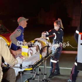 Fotos de Morre no hospital moça que bateu moto contra poste em Maringá