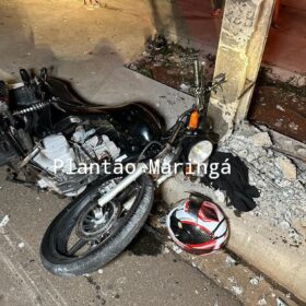 Fotos de Moça de 27 anos é intubada após bater moto contra poste em Maringá 