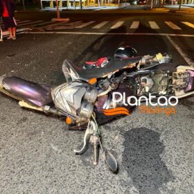 Fotos de Motociclista com mandado de prisão por homicídio é intubado após acidente em Maringá
