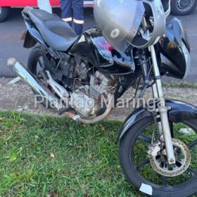 Motociclista é socorrido com ferimentos graves após colisão com carro em Maringá Foto 13 Fotos de Motociclista é socorrido com ferimentos graves após colisão com carro em Maringá