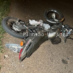 Fotos de Motociclista morre após ser atingido por caminhonete em Maringá