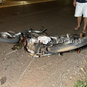 Fotos de Motociclista morre após ser atingido por caminhonete em Maringá