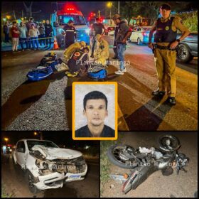 Fotos de Imagens de câmera de segurança registra acidente que matou pedreiro em Maringá
