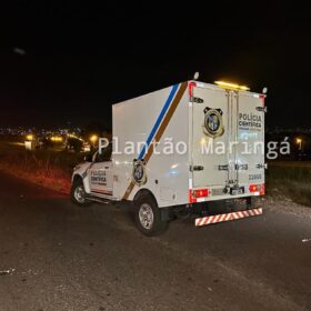 Fotos de Motociclista morre após ser atingido por caminhonete em Maringá