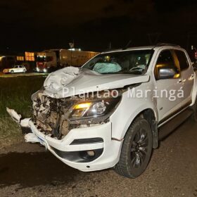 Fotos de Motociclista morre após ser atingido por caminhonete em Maringá