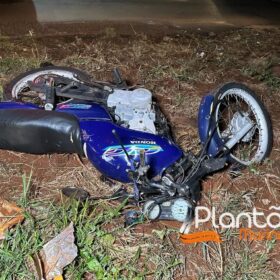 Fotos de Motociclista sofre ferimentos graves após bater na traseira de carreta em Maringá