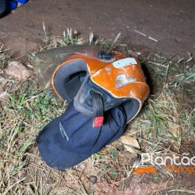 Fotos de Motociclista sofre ferimentos graves após bater na traseira de carreta em Maringá