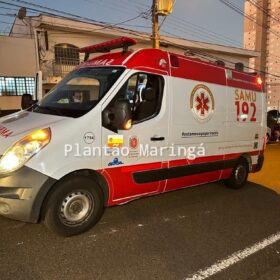 Fotos de Câmera registra mulher caindo da carroceria de caminhonete em Maringá; a vítima morreu logo após dar entrada no hospital