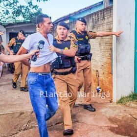 Fotos de Pedreiro é socorrido em estado gravíssimo após ser esfaqueado em Maringá
