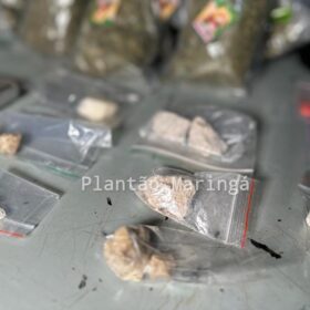 Fotos de Rocam localiza distribuidora de drogas e apreende mais de meio milhão de reais em entorpecentes em Sarandi