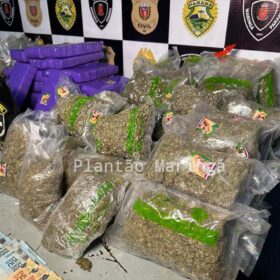 Fotos de Rocam localiza distribuidora de drogas e apreende mais de meio milhão de reais em entorpecentes em Sarandi