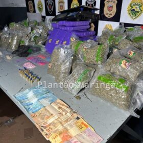 Fotos de Rocam localiza distribuidora de drogas e apreende mais de meio milhão de reais em entorpecentes em Sarandi