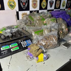 Fotos de Rocam localiza distribuidora de drogas e apreende mais de meio milhão de reais em entorpecentes em Sarandi