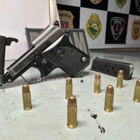 Fotos de Traficante é preso com pistola e cocaína após ameaçar motorista em briga de trânsito em Maringá 