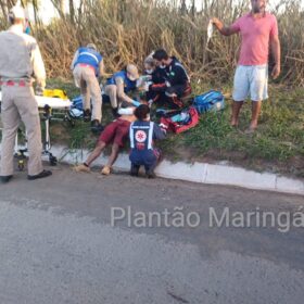 Fotos de Um jovem morreu e outro socorrido em estado grave após acidente em Maringá