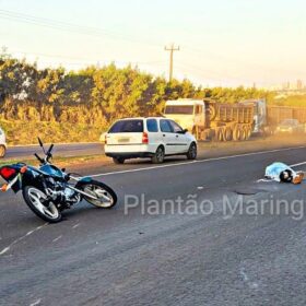 Fotos de Um jovem morreu e outro socorrido em estado grave após acidente em Maringá