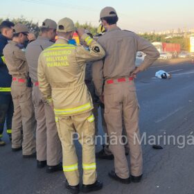 Fotos de Um jovem morreu e outro socorrido em estado grave após acidente em Maringá