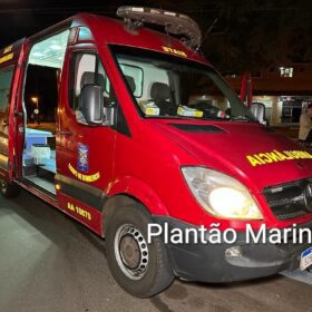 Fotos de Câmera de segurança registra acidente na Vila Operária em Maringá