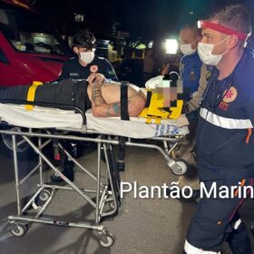 Fotos de Câmera de segurança registra acidente na Vila Operária em Maringá