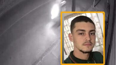 Fotos de Câmera de segurança registra acidente que matou jovem no final de semana em Sarandi