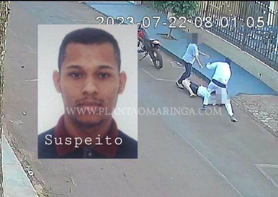 Câmera de segurança registra idoso sendo agredido pelo atual companheiro da ex-esposa em Sarandi Foto 1 Fotos de Câmera de segurança registra idoso sendo agredido pelo atual companheiro da ex-esposa em Sarandi