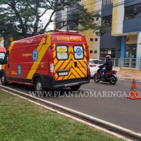 Fotos de Câmera flagra atropelamento que deixou idoso em estado gravíssimo em Maringá