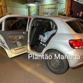 Fotos de Câmera registra pai e filho de 3 anos sendo atropelados por motorista embriagado em Maringá 