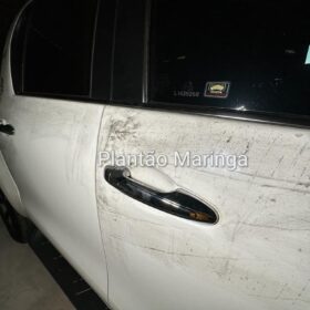 Fotos de Caminhonete roubada em Maringá é encontrada em barracão na cidade de Sarandi 