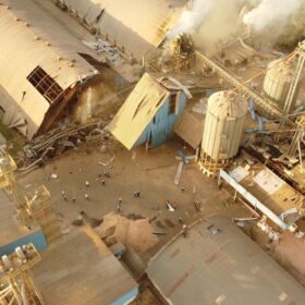 Fotos de Sobe para 7 o número de mortos na explosão em silo de cooperativa agroindustrial de Palotina; 12 ficaram feridos