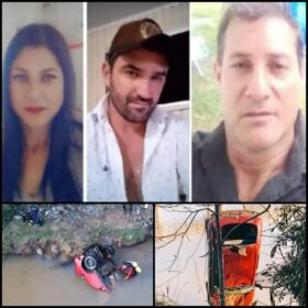 Fotos de Família desaparecida é encontrada morta dentro carro submerso em rio  