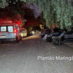 Fotos de Homem armado vai cobrar dívida de ex-policial e acaba morrendo baleado em Maringá 