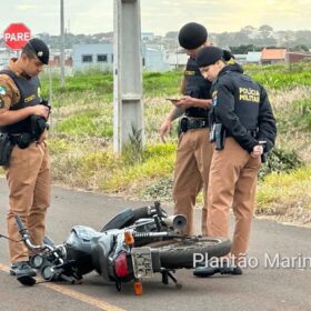 Fotos de Homem é encontrado morto caído ao lado de moto em loteamento em Sarandi