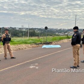 Fotos de Homem é encontrado morto caído ao lado de moto em loteamento em Sarandi