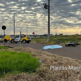 Fotos de Homem é encontrado morto caído ao lado de moto em loteamento em Sarandi