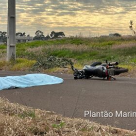 Fotos de Homem é encontrado morto caído ao lado de moto em loteamento em Sarandi