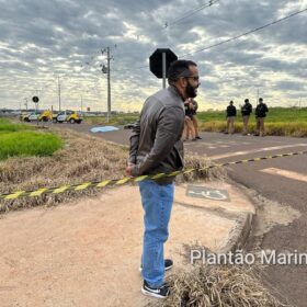 Fotos de Homem é encontrado morto caído ao lado de moto em loteamento em Sarandi
