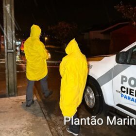 Fotos de Homem é executado com 14 tiros no interior da residência