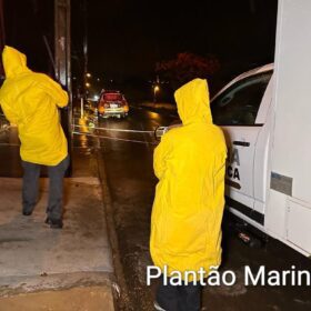 Fotos de Homem é executado com 14 tiros no interior da residência