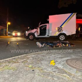 Fotos de Homem executado com 15 tiros em Maringá, é identificado