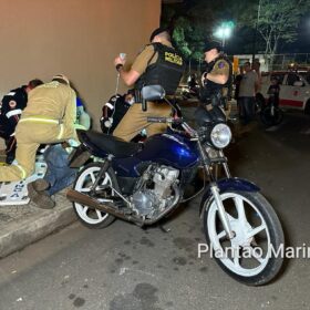 Fotos de Homem é intubado após ser agredido com golpes de capacete em Maringá