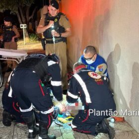 Homem é intubado após ser agredido com golpes de capacete em Maringá Foto 1 Fotos de Homem é intubado após ser agredido com golpes de capacete em Maringá