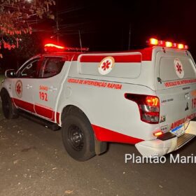 Fotos de Homem é intubado após ser agredido com golpes de capacete em Maringá