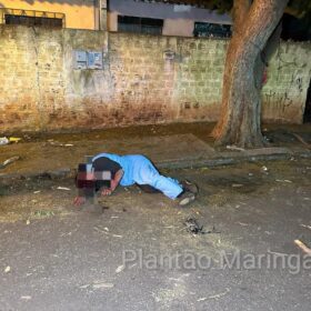 Fotos de Polícia Civil procura suspeito de assassinar homem de forma brutal em Sarandi, o crime foi registrado por uma câmera de segurança