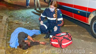 Fotos de Homem é socorrido com ferimentos graves após ser brutalmente agredido em Sarandi 