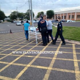 Homem é socorrido de helicóptero após explosão em Mandaguari Foto 1 Fotos de Homem é socorrido de helicóptero após explosão em Mandaguari