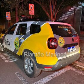 Fotos de Homem é socorrido em estado grave após ser esfaqueado no centro de Maringá